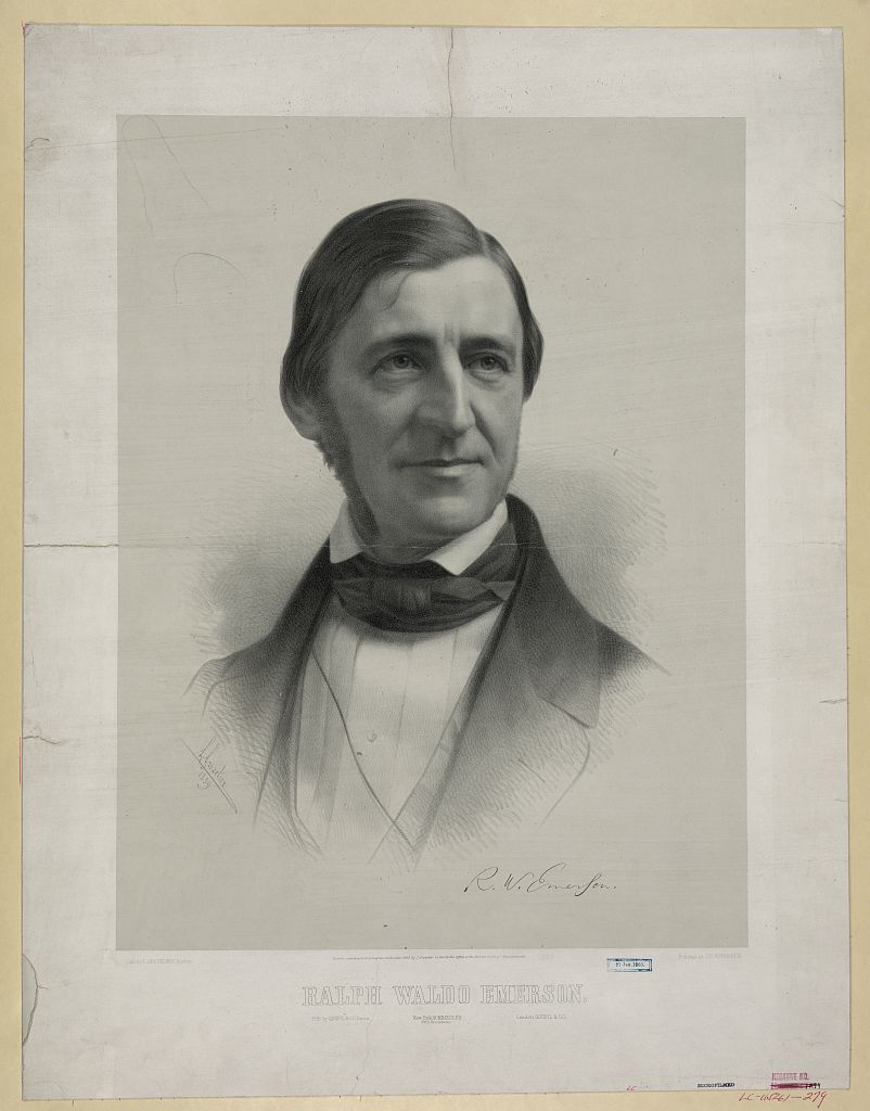 Portrait of Ralph Waldo Emerson 